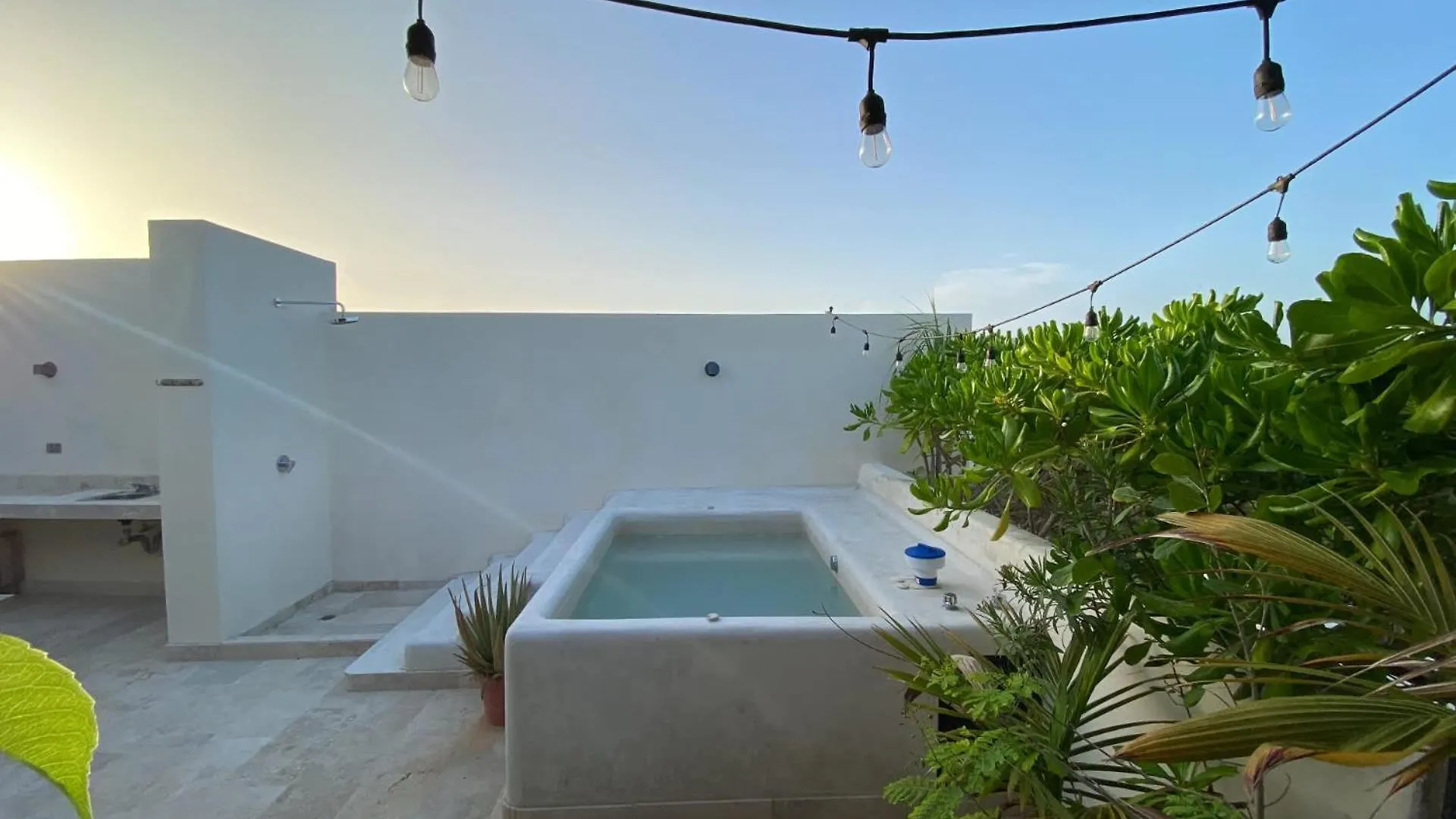 Tropical Haven - Luxury Apartment With Private Rooftop Pool And Amazing Pool View Tulum Mexico
