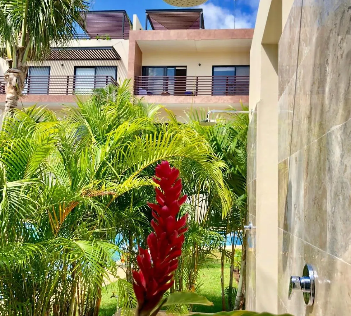 Tropical Haven - Luxury Apartment With Private Rooftop Pool And Amazing Pool View Tulum