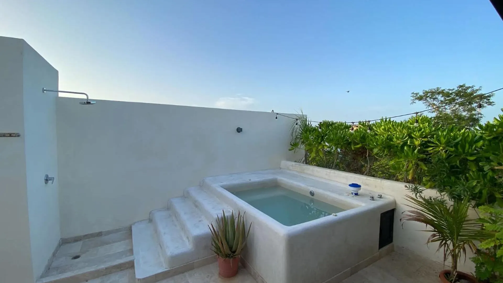 Tropical Haven - Luxury Apartment With Private Rooftop Pool And Amazing Pool View Tulum